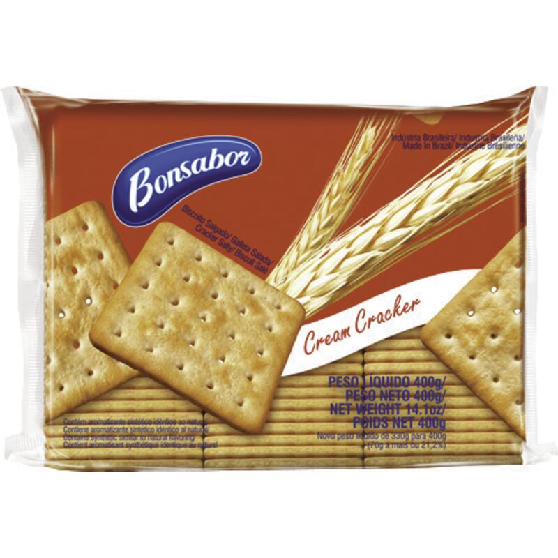 Biscoito Bonsabor Cream cracker 400g