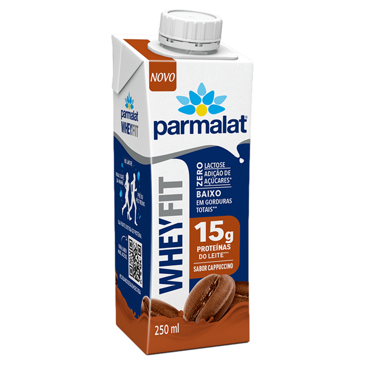 Bebida Láctea Parmalat Cappuccino Zero Lactose Fit Whey 250ml