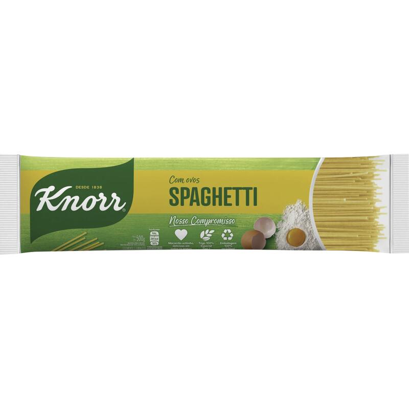 Macarrão com Ovos Knorr Espaguete 500g