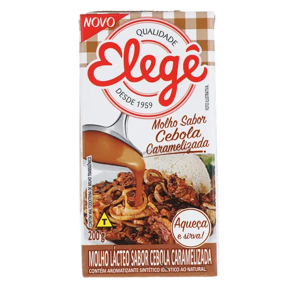 Molho Elegê 200g - Cebola Caramelizada - TP