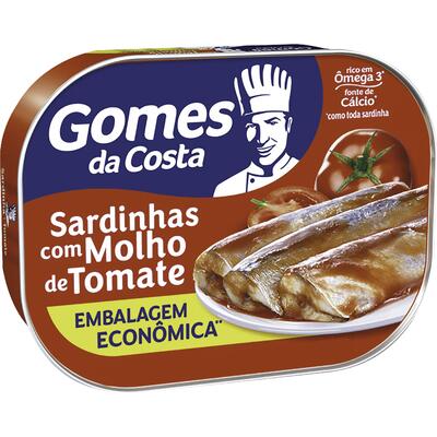 Sardinha Gomes da Costa Molho de Tomate 150g