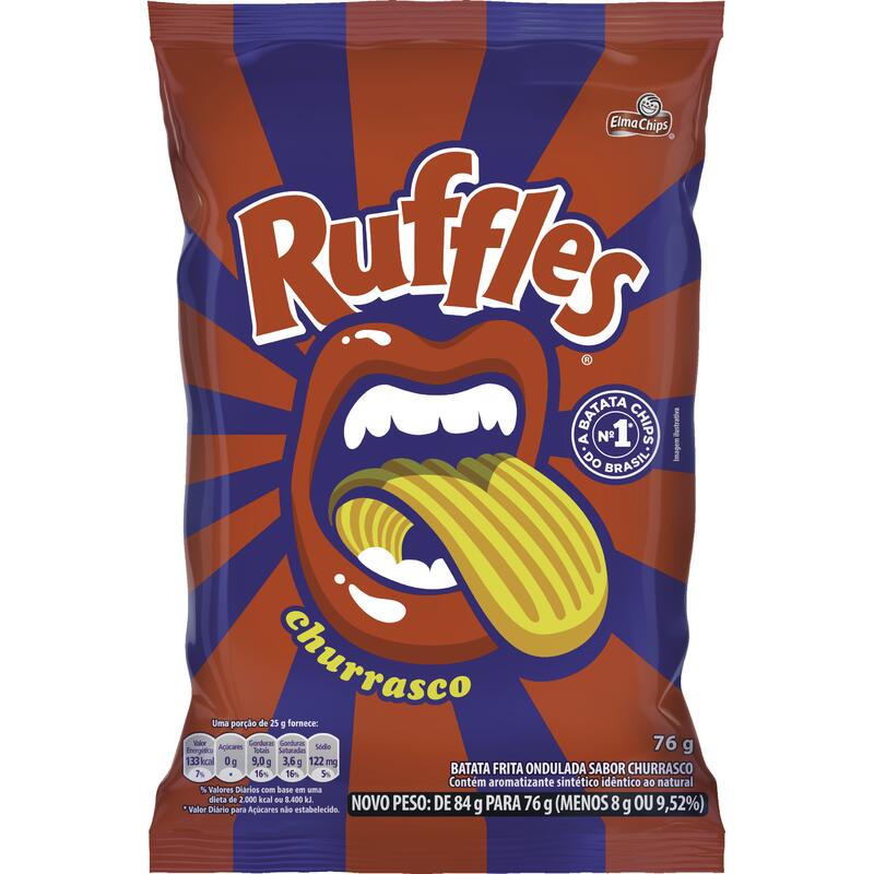 Batata Ruffles 76g - Churrasco
