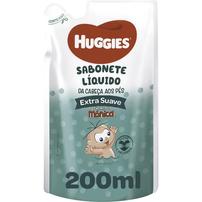 Sabonete Líquido Turma da Mônica Extra Suave 200ml