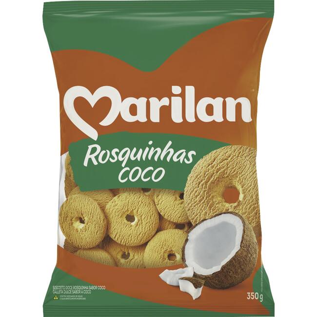 Biscoito Rosquinha Marilan Coco 350g