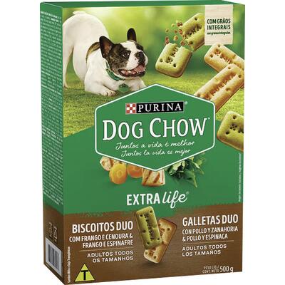 Biscoito para Cães Dog Chow Duo 500g