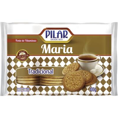 Biscoito Vitaminado Pilar Maria 400g