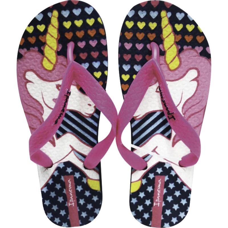 Sandália Infantil Ipanema 23/24 Rosa e azul Par