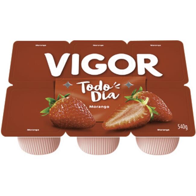 Bebida Láctea Polpa Vigor Morango 540g