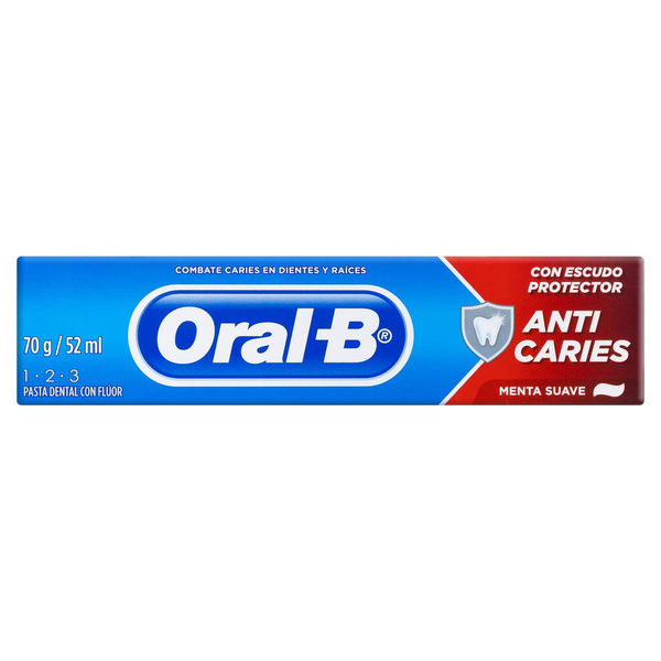 Creme Dental Oral-B 70g - 1-2-3