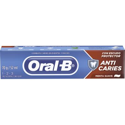 Creme Dental Oral-B 70g - 1-2-3