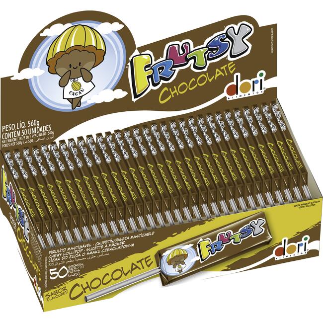 Pirulito Dori Frutsy Chocolate 560g