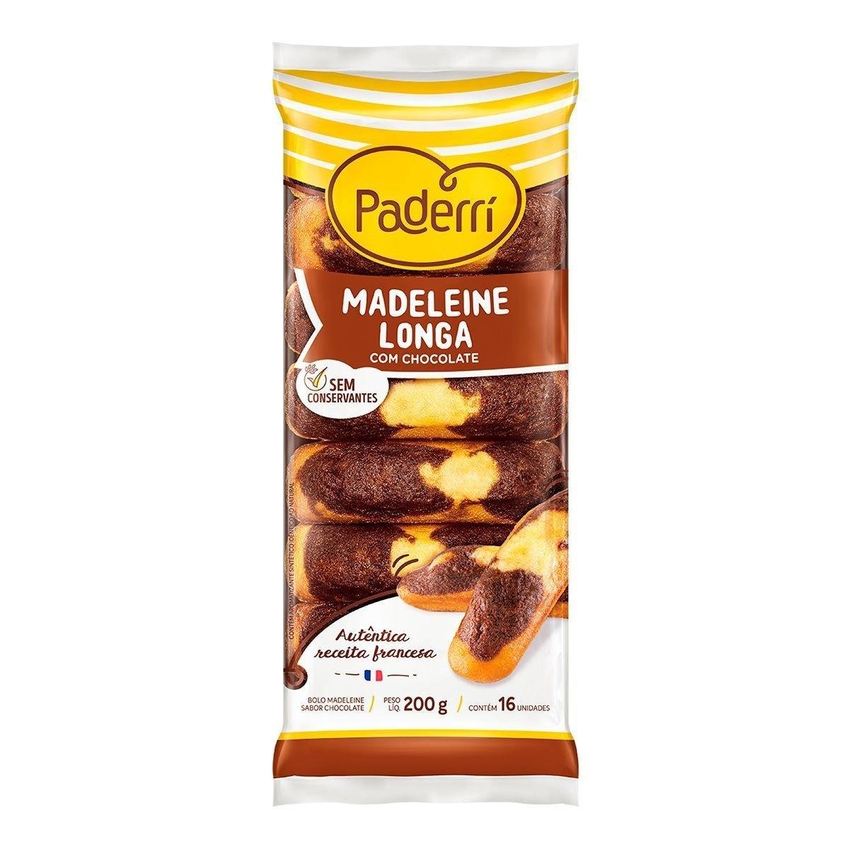 Madeleine Paderrí Chocolate 200g