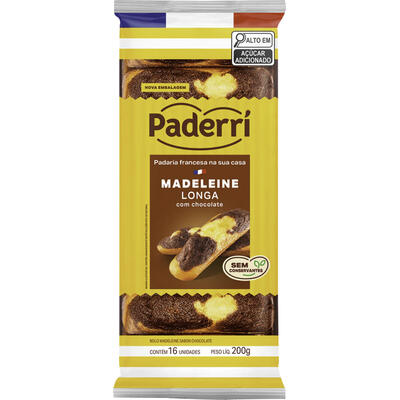 Madeleine Paderrí Chocolate 200g