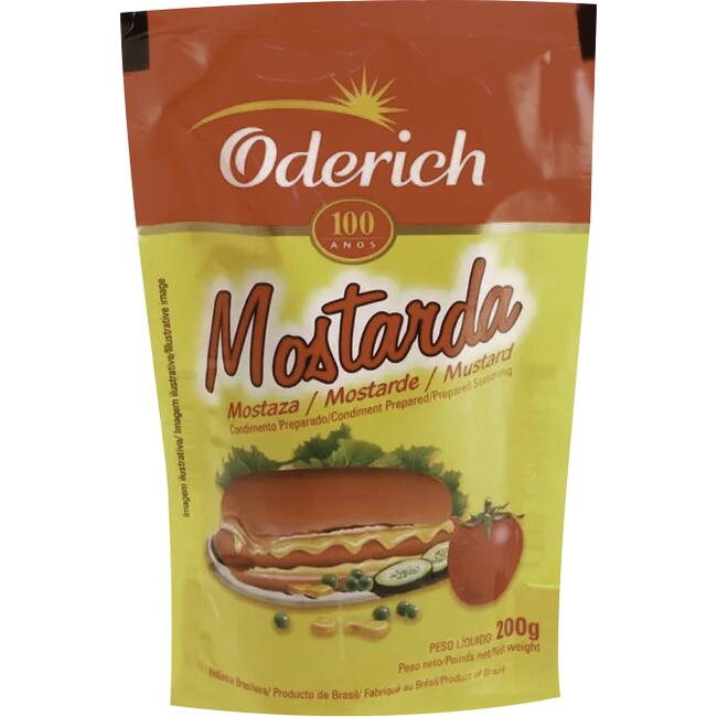 Molho de Mostarda Oderich 200g