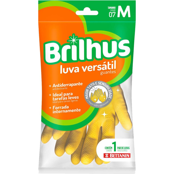 Luva Brilhus Multiuso - Média