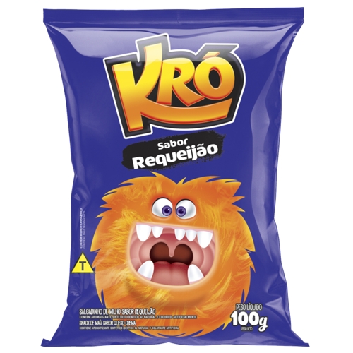 Salgadinho Kró Requeijão 100g