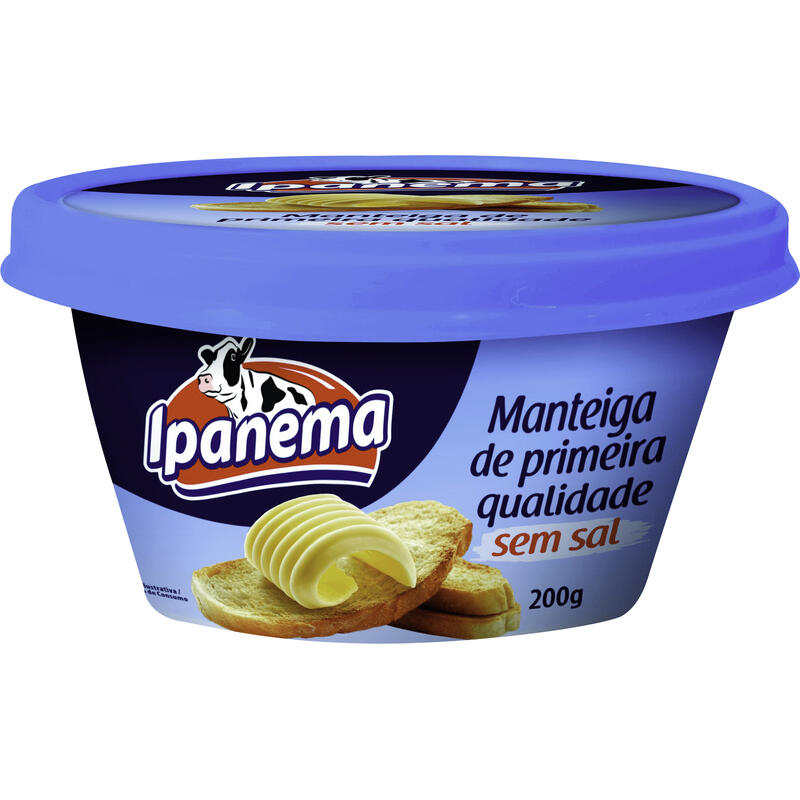Manteiga Ipanema Sem sal 200g