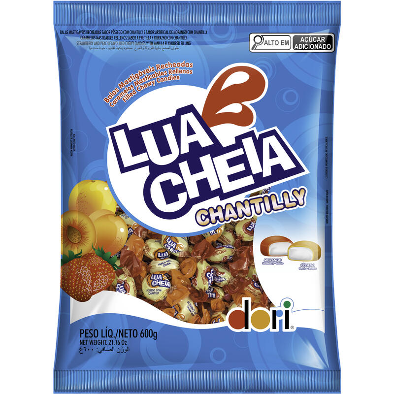 Bala Dori Lua Cheia Chantilly 600g