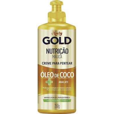 Creme para Pentear Niely Gold 250g - Nutrição Mágica