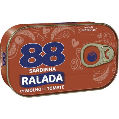 Sardinha Ralada 88 110g - Tomate