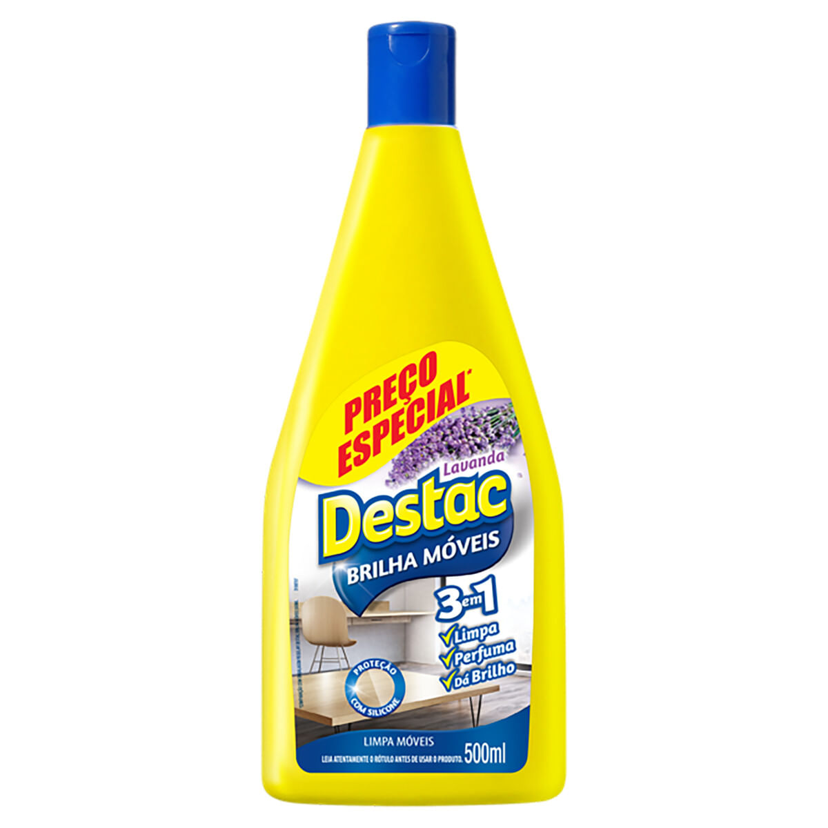 Brilha Móveis Destac Lavanda 500mL Preço Especial