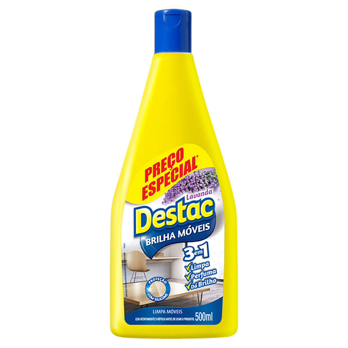 Brilha Móveis Destac Lavanda 500mL Preço Especial