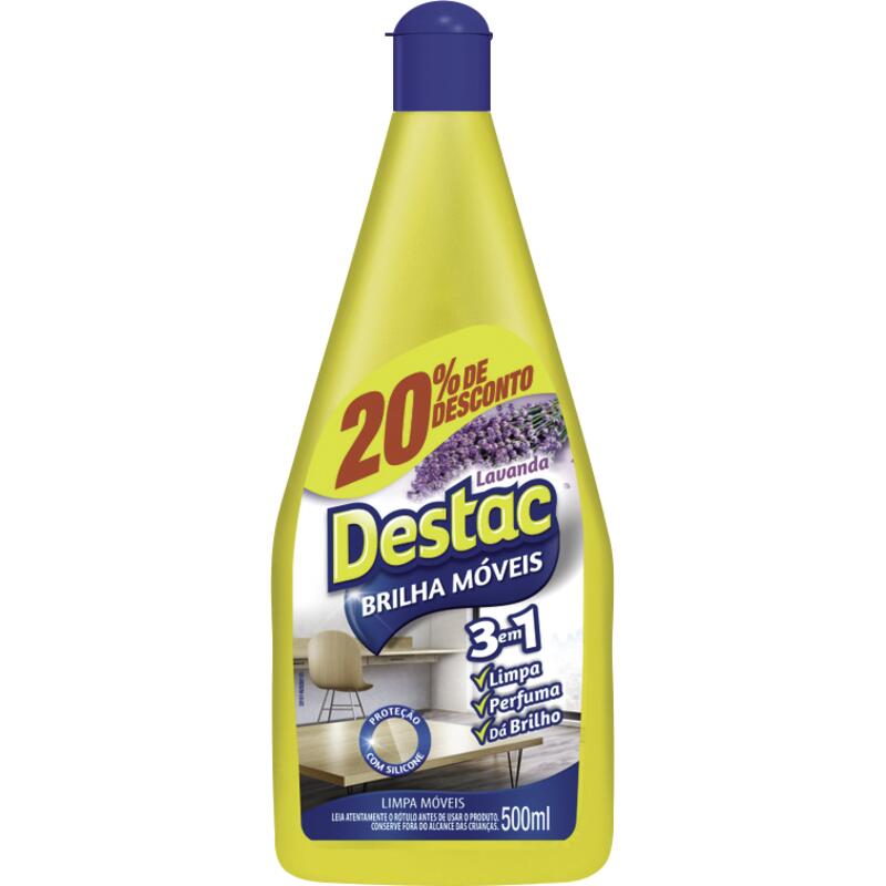 Brilha Móveis Destac Lavanda 500mL Preço Especial