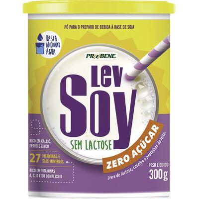 Alimento em Pó Lev Soy Sem lactose 300g