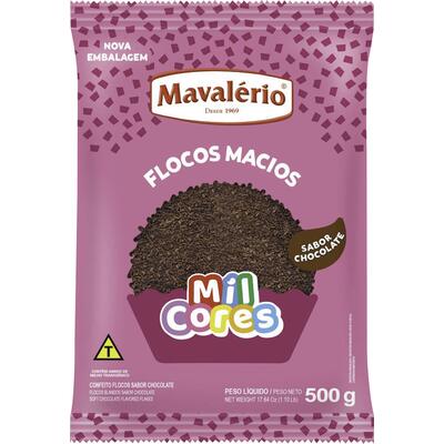 Flocos de Chocolate Mavalério 500g