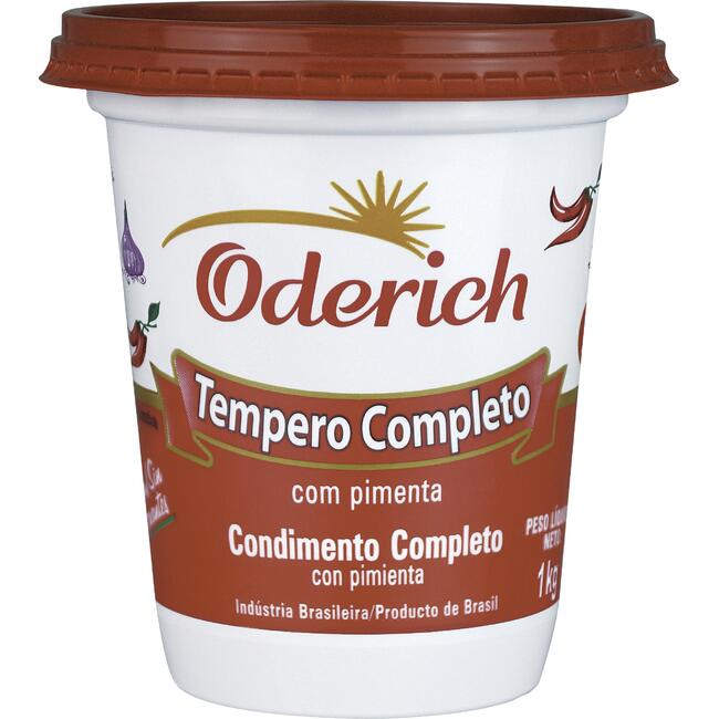 Tempero Completo Oderich Com Pimenta 1kg
