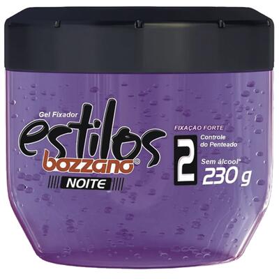 Gel Fixador Estilos Bozzano Noite 230g