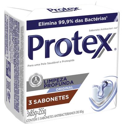 Sabonete Protex Limpeza profunda 3x85g