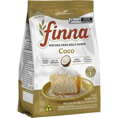 Mistura para Bolo Finna Coco 400g
