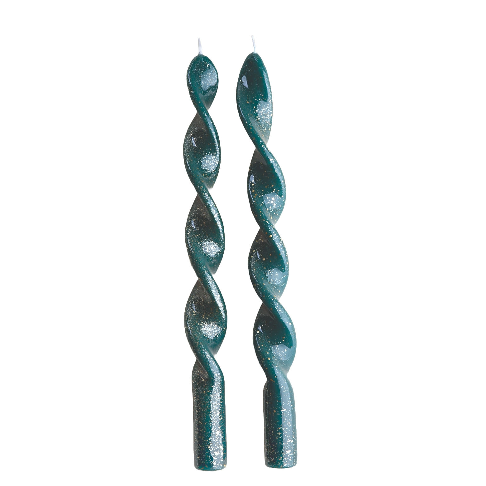Vela Espiral Parafina Verde 25cm - A\CASA