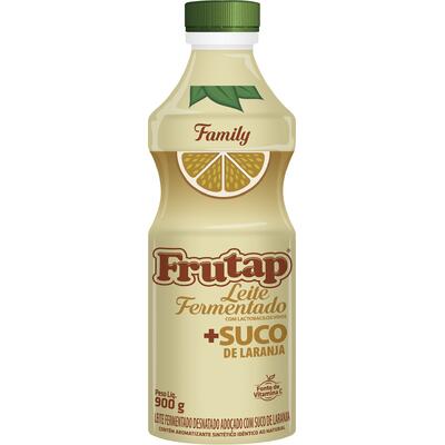 Leite Fermentado Frutap Family Laranja 900g