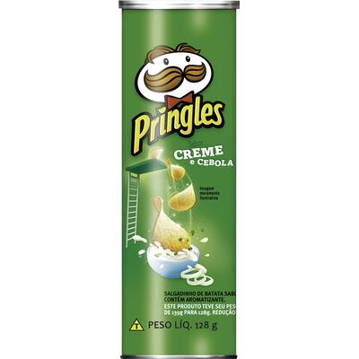 Salgadinho Batata Pringles Creme e Cebola 128g