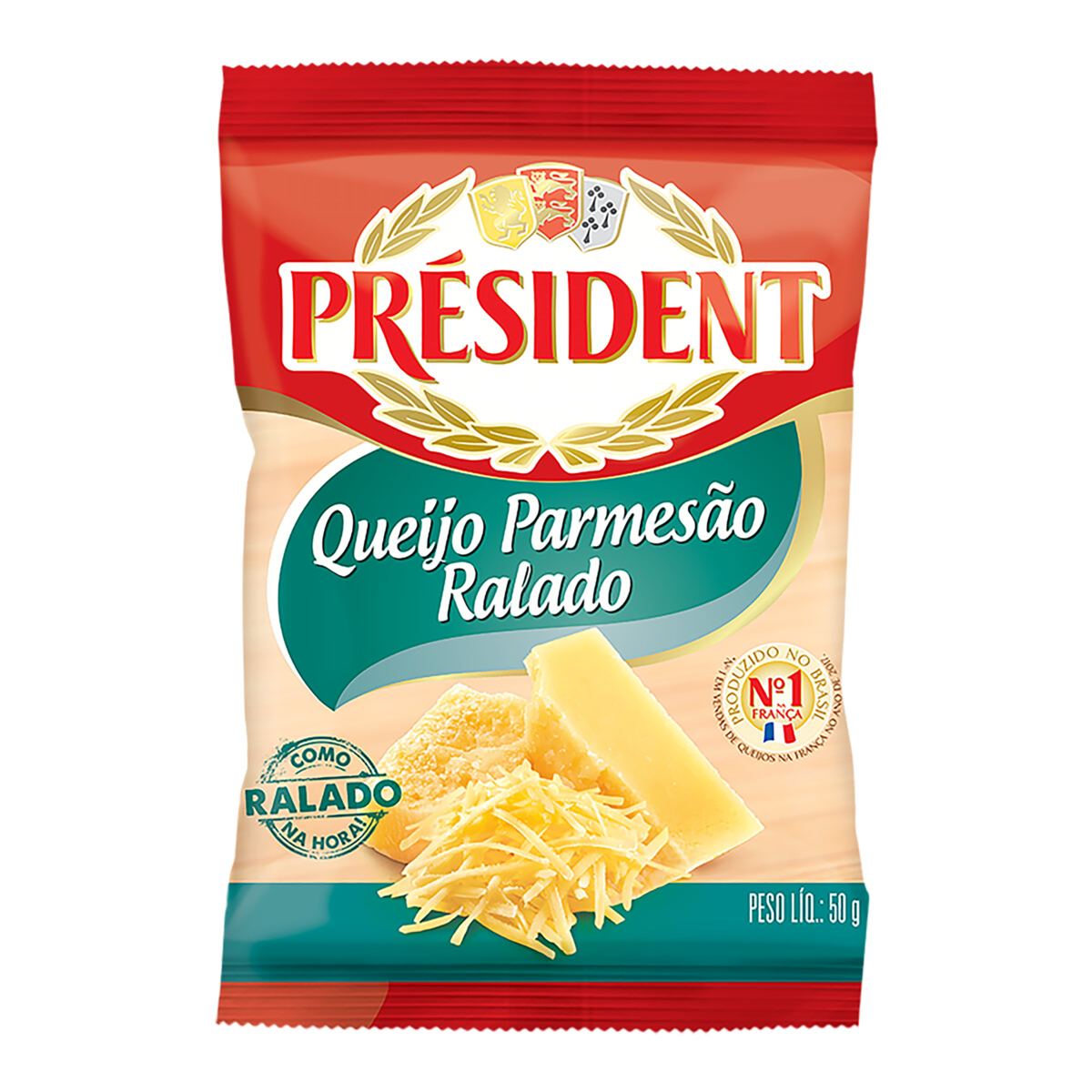 Queijo Parmesão Président Ralado 50g