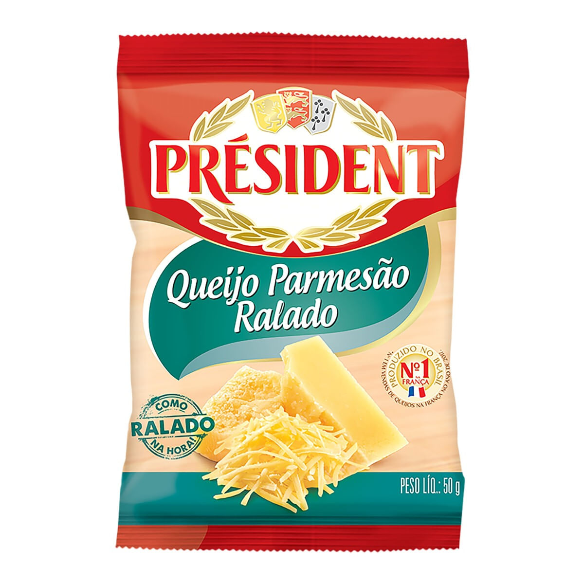 Queijo Parmesão Président Ralado 50g