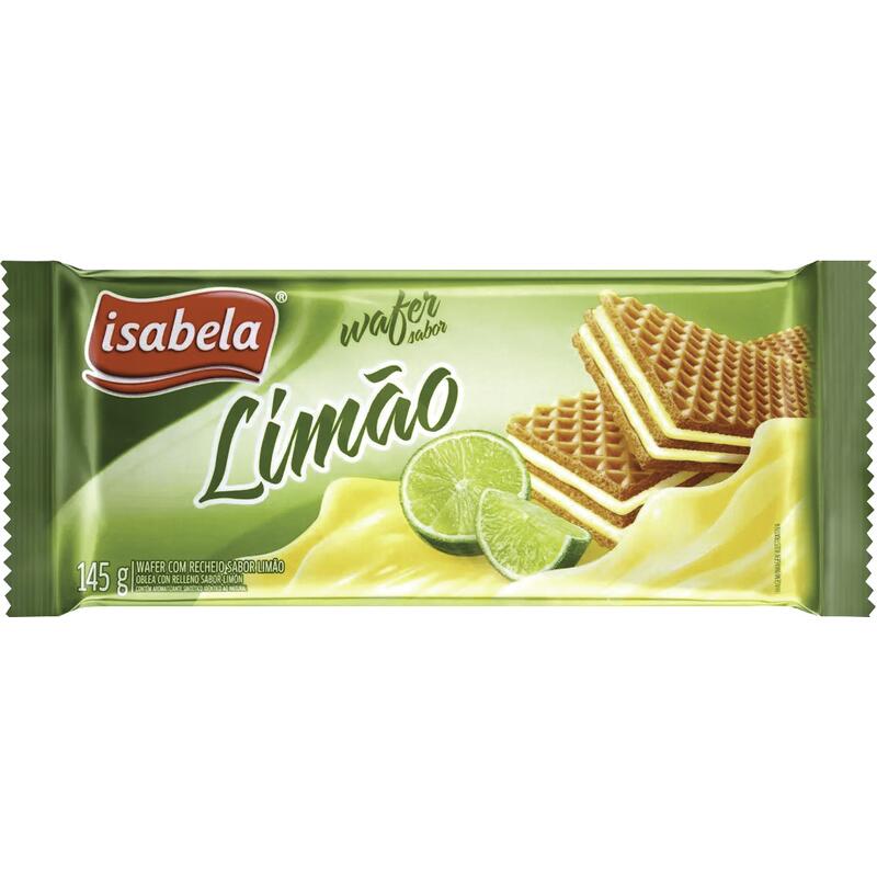 Biscoito Wafer Isabela Limão 145g