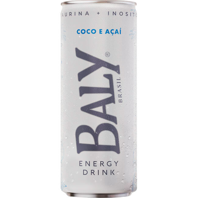 Energético Baly Coco e Açaí 250ml