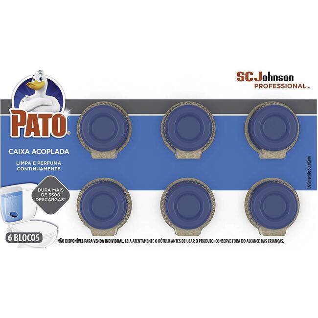 Desodorante Sanit para Caixa Acoplada Pato Marine 6un