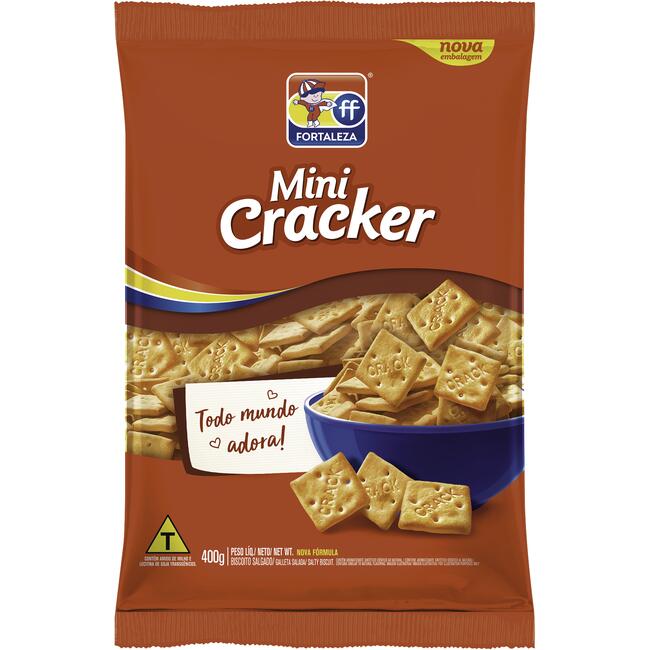 Biscoito Fortaleza Salgado 400g