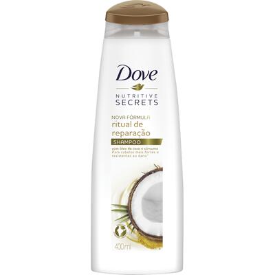 Shampoo Dove Reparação Coco 400ml