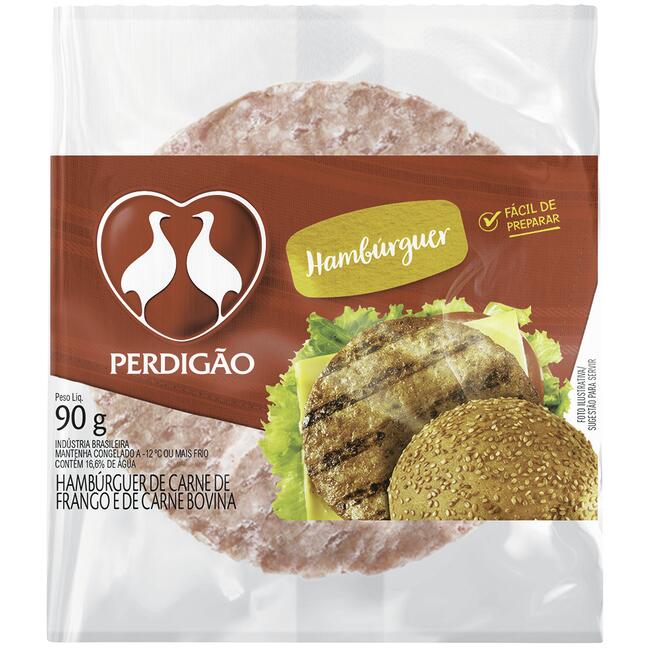 Hambúrguer Perdigão Congelado Misto 36x90g