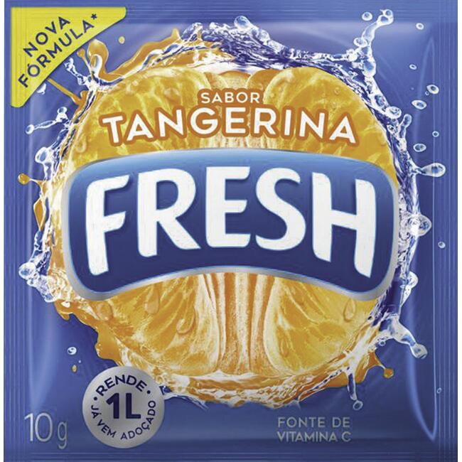 Refresco em Pó Fresh Tangerina 10g