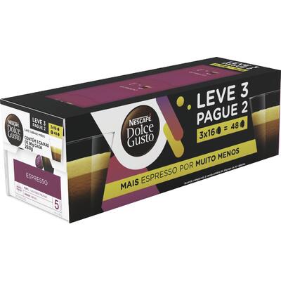 Café Nescafé Dolce Gusto Espresso 3x96g