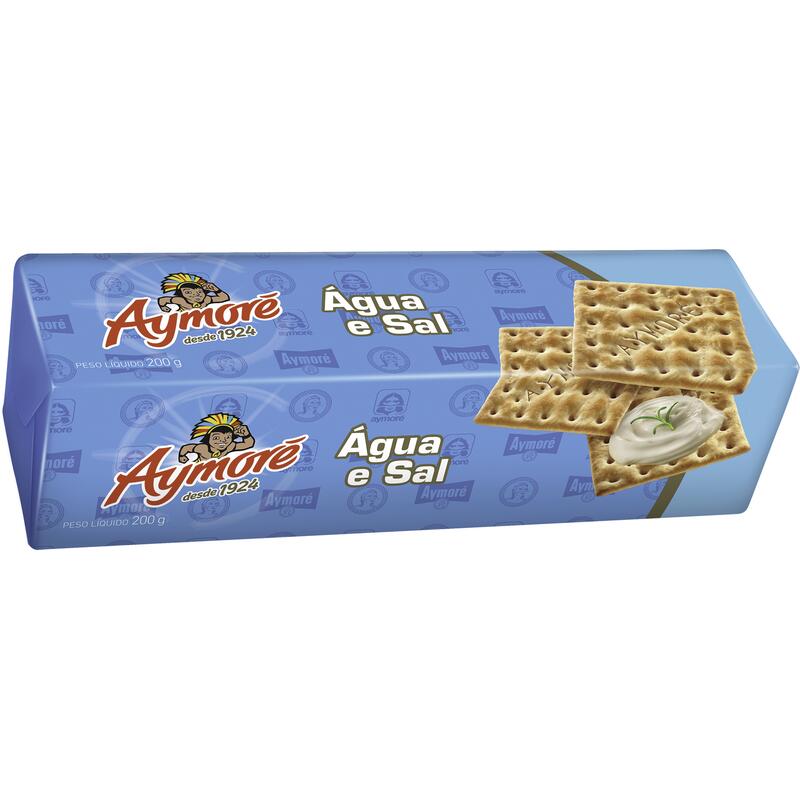 Biscoito Aymoré Água e Sal 200g
