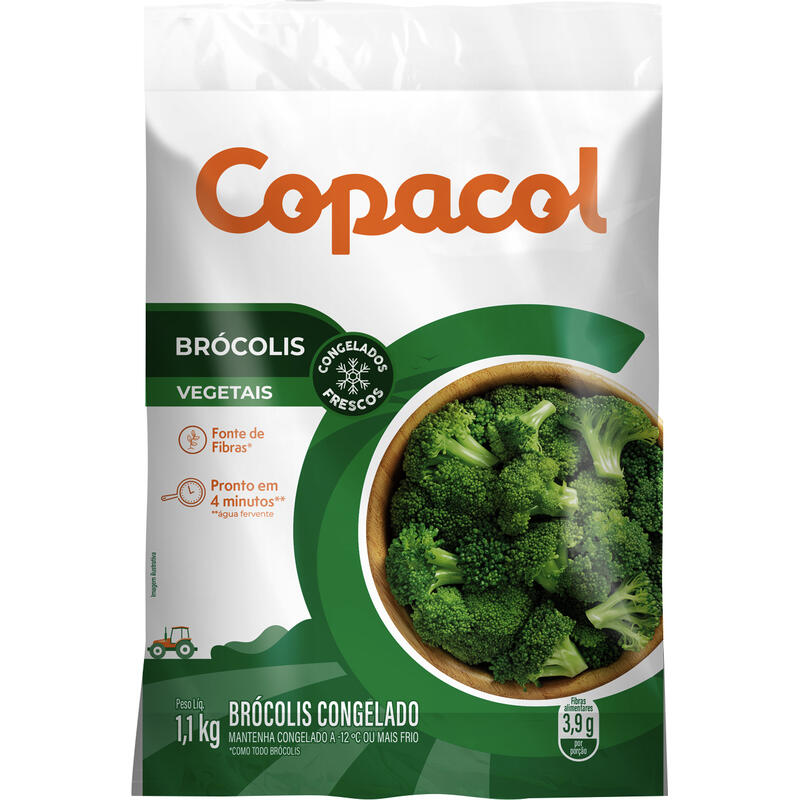 Brócolis Copacol Congelado 1,1kg