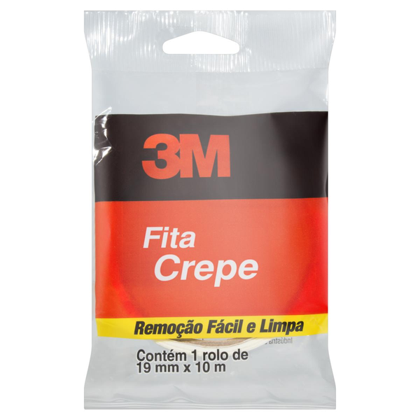 Fita Crepe Scotch Tam. 19mmx10m - Flow Pack