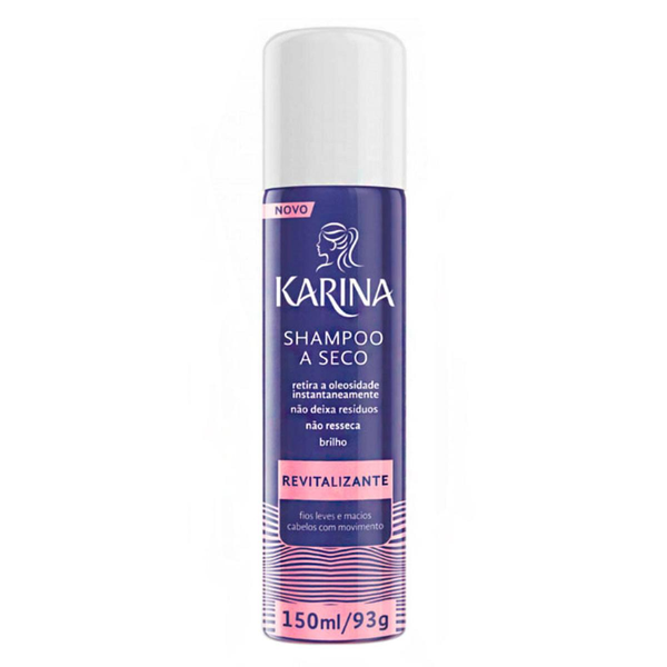 Shampoo a Seco Karina 150ml - Revitalizante